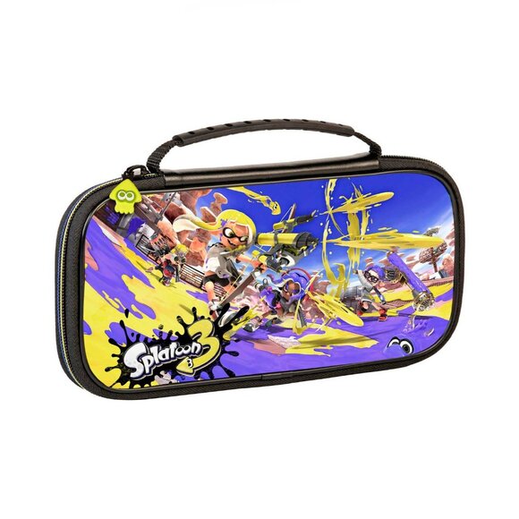 Nintendo Switch Splatoon 3 Game Traveler Deluxe Travel Case Officially Licensed - Picture 2 of 2